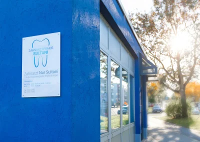 Zahnarztpraxis Sultani Aussenansicht